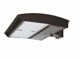 125W LED Wall Mount, T3 Medium, Fixed, 277V-480V, CCT Selectable