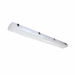 4-ft 25W LED Linear Vapor Tight w/ Backup & Sensor, 120V-277V, 5000K