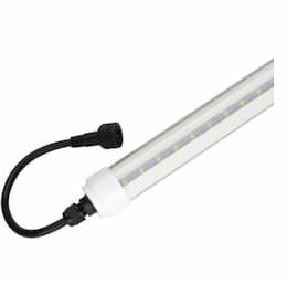 4-ft 16.8W LED Cooler & Freezer Light, 120V, 1440 lm, 120V, 4000K