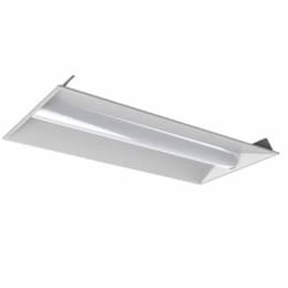 45W 2x4 LED Recessed Troffer, 0-10V Dimmable, 4725 lm, 120V-277V, 3500K