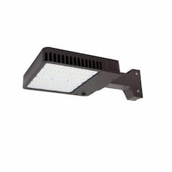 200W LED Slim Area Light w/ Straight Arm, T4, 277V-480V, CCT Selectable