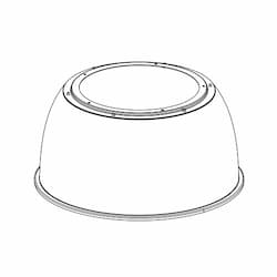 16-in PC Shade Reflector for Baymax High Bay