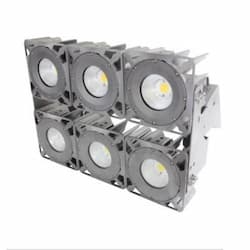 630W LED Stadium Light w/Pole Mounting Bracket, 5000K, 347-480V