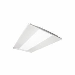 40W 2x4 LED Troffer w/ Backup, 0-10V Dimmable, 4060 lm, 120V-277V, 3500K