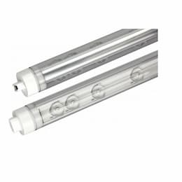 4-ft 23W LED T8 Display Tube Light, Direct Wire, Dual End, R17d, 2500lm, 120V-277V, 6500K