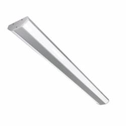 8-ft 78W Polygon LED Linear Light Fixture, 0-10V Dim, (4) 32W MH Retrofit, 9417 lm, 4000K