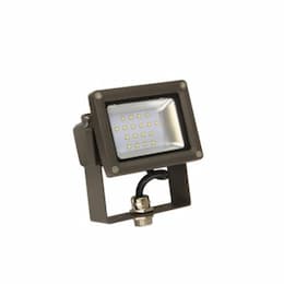 12.5W Small LED Flood Light w/ Wide Beam Angle, 150W QTZ/35W MH Retrofit, 1,475 lm, 5000K