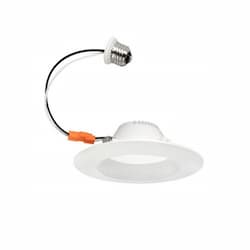 11W 6" LED Recessed Can Light, 0-10V Dimmable, 848 lm, 2700K