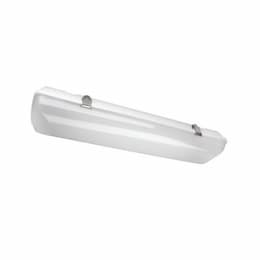 2-ft 23W LED Vapor Tight Light, 0-10V Dimmable, 3039 lm, 120V-277V, 4000K