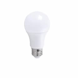 9W LED A19 Bulb, 60W Inc. Retrofit, E26, 800 lm, 2700K, 120V, 4-Pack