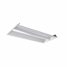 30W 2x4 LED Recessed Troffer w/ Sensor, 0-10V Dimmable, 3750 lm, 120V-277V, 4000K