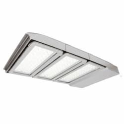 300W LED Area Light, Type V, 0-10V Dim, 750W PSMH Retrofit, 33120 lm, 4000K, Silver