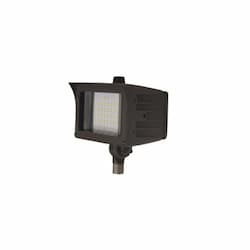 20W Flood Light w/ Knuckle Mount & Photocell Sensor, Wide, Dim, 2300 lm, 4000K