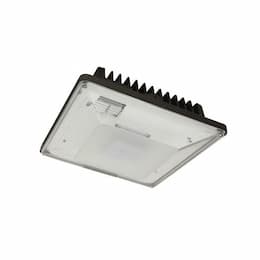 40W LED Canopy Light, Canopy Distribution, 4875 lm, 347V-480V, 4000K