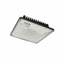 52W LED Canopy Light w/ Photocell, Canopy Distribution, 6542 lm, 120V-277V, 4000K