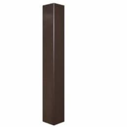 15-Ft 4" Square Pole, 11 Gauge Walls, Drilled Pattern