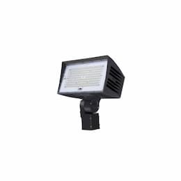 120W LED Large Flood Light w/ Slipfitter Mount & 7-Pin Receptacle, Dim, 4000K