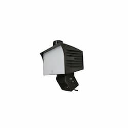 120W LED Large Flood Light w/ Trunnion Mount & 7-Pin Receptacle, Dim, 4000K