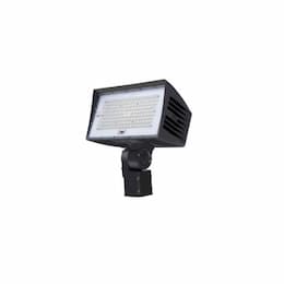 120W LED Large Flood Light w/ Slipfitter Mount & 3-Pin Receptacle, Wide, Dim, 4000K