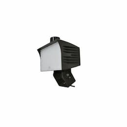 120W LED Large Flood Light w/ Trunnion Mount & 7-Pin Receptacle, Dim, 5000K