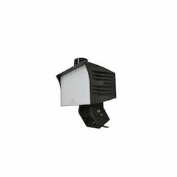 120W LED Large Flood Light w/ Trunnion Mount & 7-Pin Receptacle, Wide, Dim, 5000K