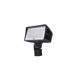 120W LED Large Flood Light w/ Slipfitter Mount & 7-Pin Receptacle, Wide, Dim, 5000K