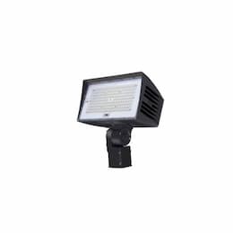 120W LED Large Flood Light w/ Slipfitter Mount & 3-Pin Receptacle, Wide, Dim, 5000K