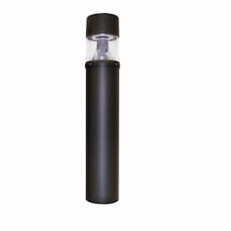 36" 38W LED Bollards, Type VS, Flat Top, 150W MH Retrofit, 3,610 lm, 4000K, Black