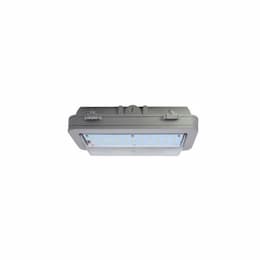 26W Hazard Rated LED Wall Pack, 70W HID Retrofit, 3332 lm, 5000K, Grey