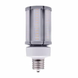 36W LED Corn Bulb, 150W MH Retrofit, Direct Wire, EX39, 5400 lm, 120V-277V, 5000K