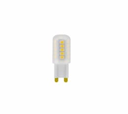 MaxLite 3W LED T4 Bulb, Dimmable, G9, 270 lm, 120V, 2700K