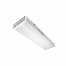 2-ft 32W LED Utility Light Fixture, Dim, 3017 lm, 120V-277, 5000K