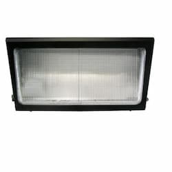 52W Large LED Wall Pack w/ Motion, Semi-Cut, 0-10V Dim, 250W MH Retrofit, 4525 lm, 5000K