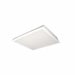 21.9W 2x2 LED Recessed Troffer, 0-10V Dimmable, 2152 lm, 120V-277V, 4100K