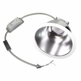 9-In 30W LED Commercial Downlight Retrofit, 0-10V Dim, 2560 lm, 4000K