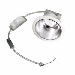 8-In 26W LED Commercial Downlight, 0-5V Dim, 2x 18W PL Retrofit, 1450 lm, 2700K