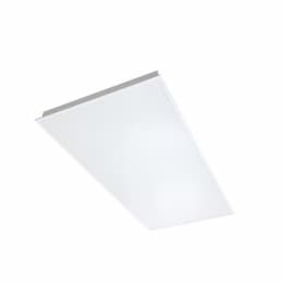 44W 2x4 LED Flat Panel w/ Side Mount Driver, Direct-Lit, 0-10V Dim, 4900 lm, 5000K