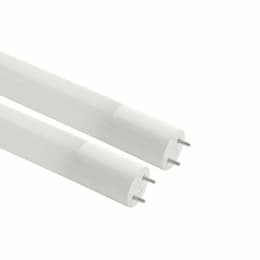 15W 4ft LED T8 Tube, Direct Line Voltage, Single-End, G13 Base, 1800 lm, 4000K