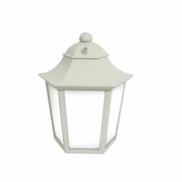 12W LED Outdoor Medium Wall Lantern w/ Motion, 40W Inc Retrofit, 511 lm, 2700K