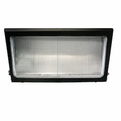 53W LED Wall Pack w/Emergency, Large, 250W MH Retrofit, 0-10V Dim, 4775 lm, 5000K