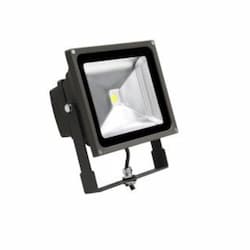 50W Small LED Flood Light w/ Wide Beam Angle, 250W MH Retrofit, 5,315 lm, 4000K