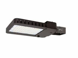 145W LED Slim Area Light w/Trunnion Mount, T3, 277V-480V, Selectable