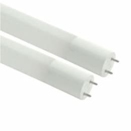 14W LED Plug and Play T8 4 Foot Tube, 3500K, Glass, 1800 Lumens