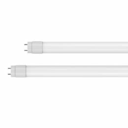 17W 4-ft T8 LED Tube, Plug and Play, Glass, 5000K