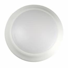 15W LED Faux 6 Inch Downlight, 2700K, 920 Lumens, White