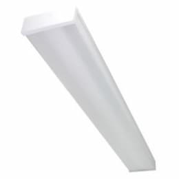 2-Lamp 4-ft LED Ready Wrap Light, Single-End (T8 Tube Sold Seperately)