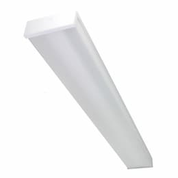 30 W 4000K LED Utility Wrap Fixture, 120-277V, Motion Sensor, 4 Ft by 6.75 In