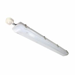 50 Watts 5000K LED Vapor Tight Linear Fixture 48 Inches with Motion Sensor