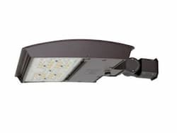 100W LED M Flood, Wide, C-Max, Slipfitter, 277V-480V, Selectable