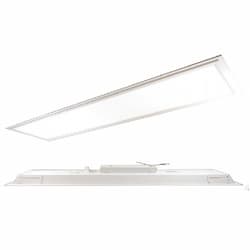 40W 1X4 LED Panel Light w/ Battery Backup, 3430 lumens, Dimmable, 3500K